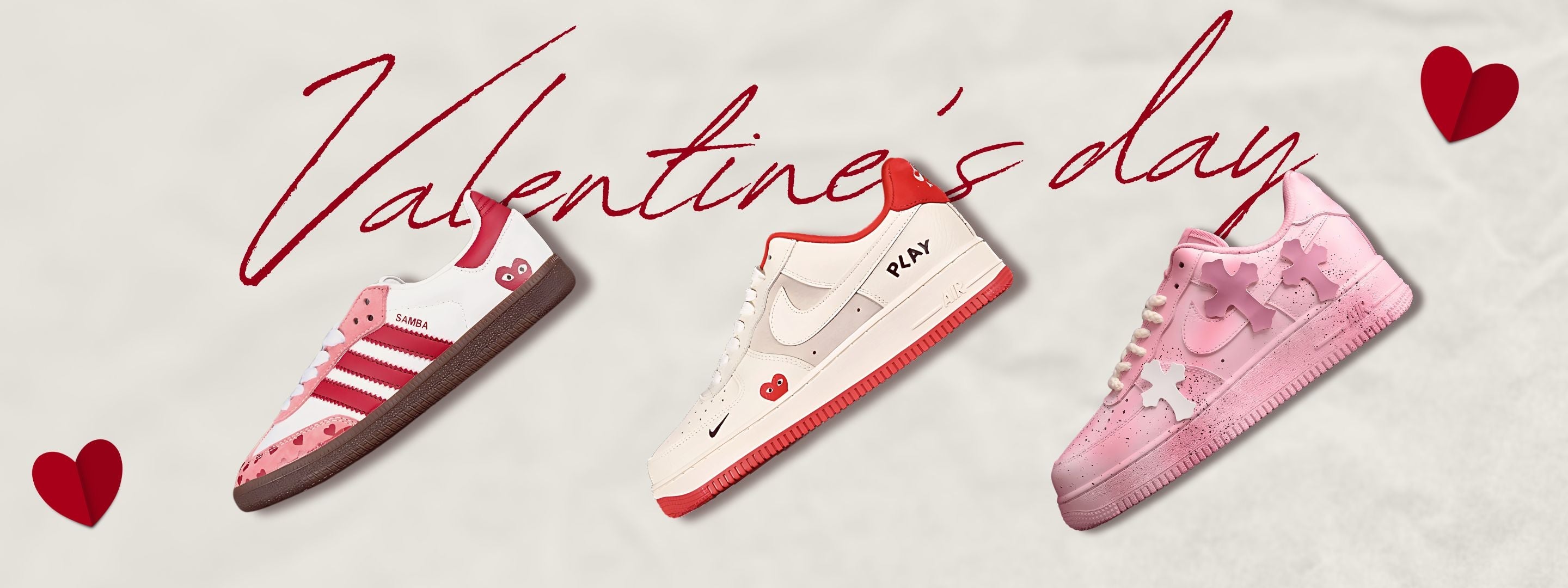 Laced with Love | Valentine Custom Shoe Collection