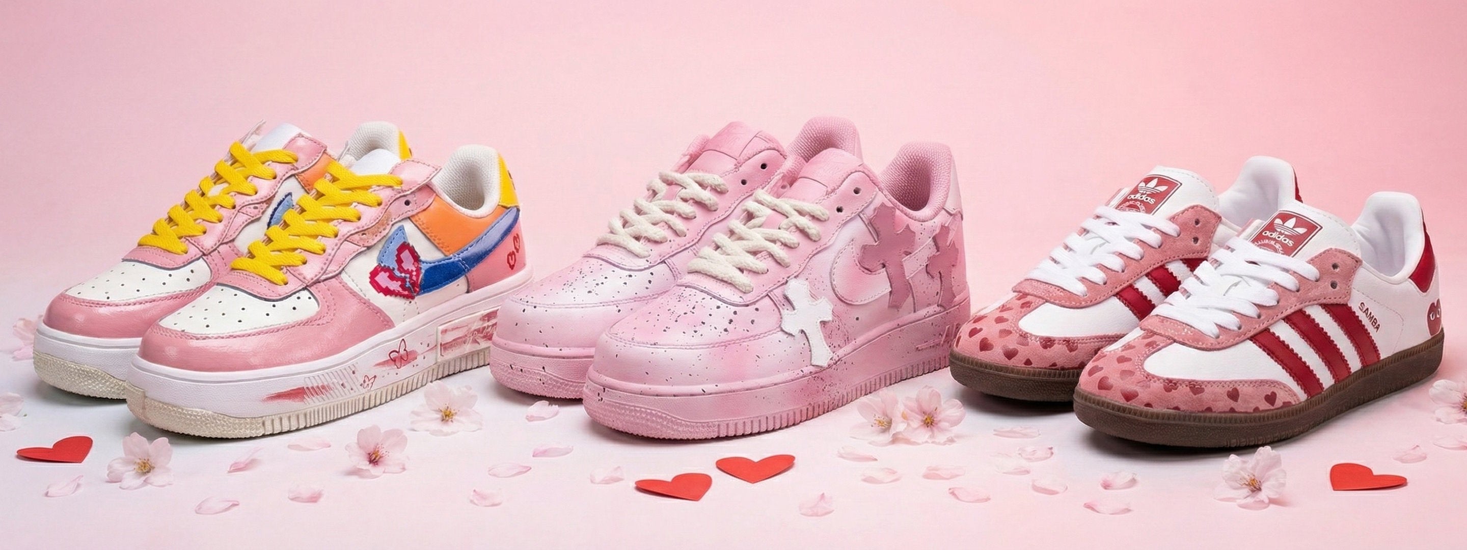 Laced with Love | Valentine Custom Shoe Collection