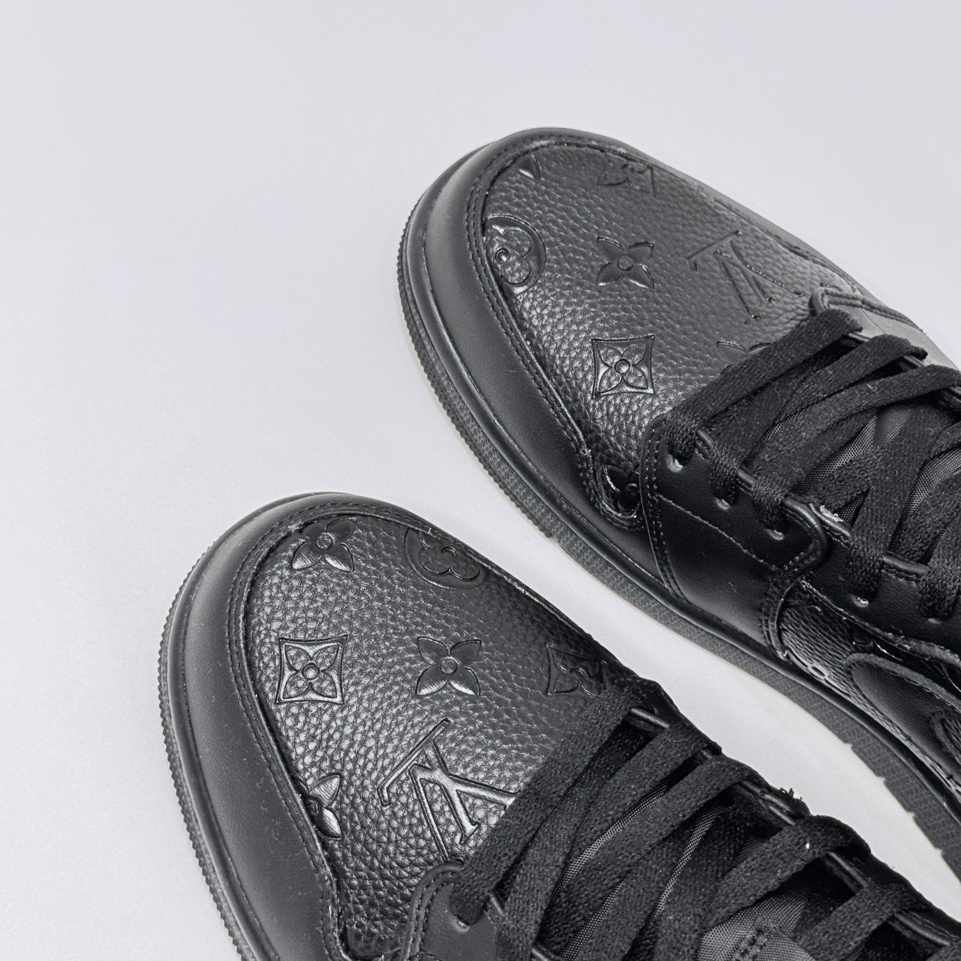 Black LV Jordan 1 Mid