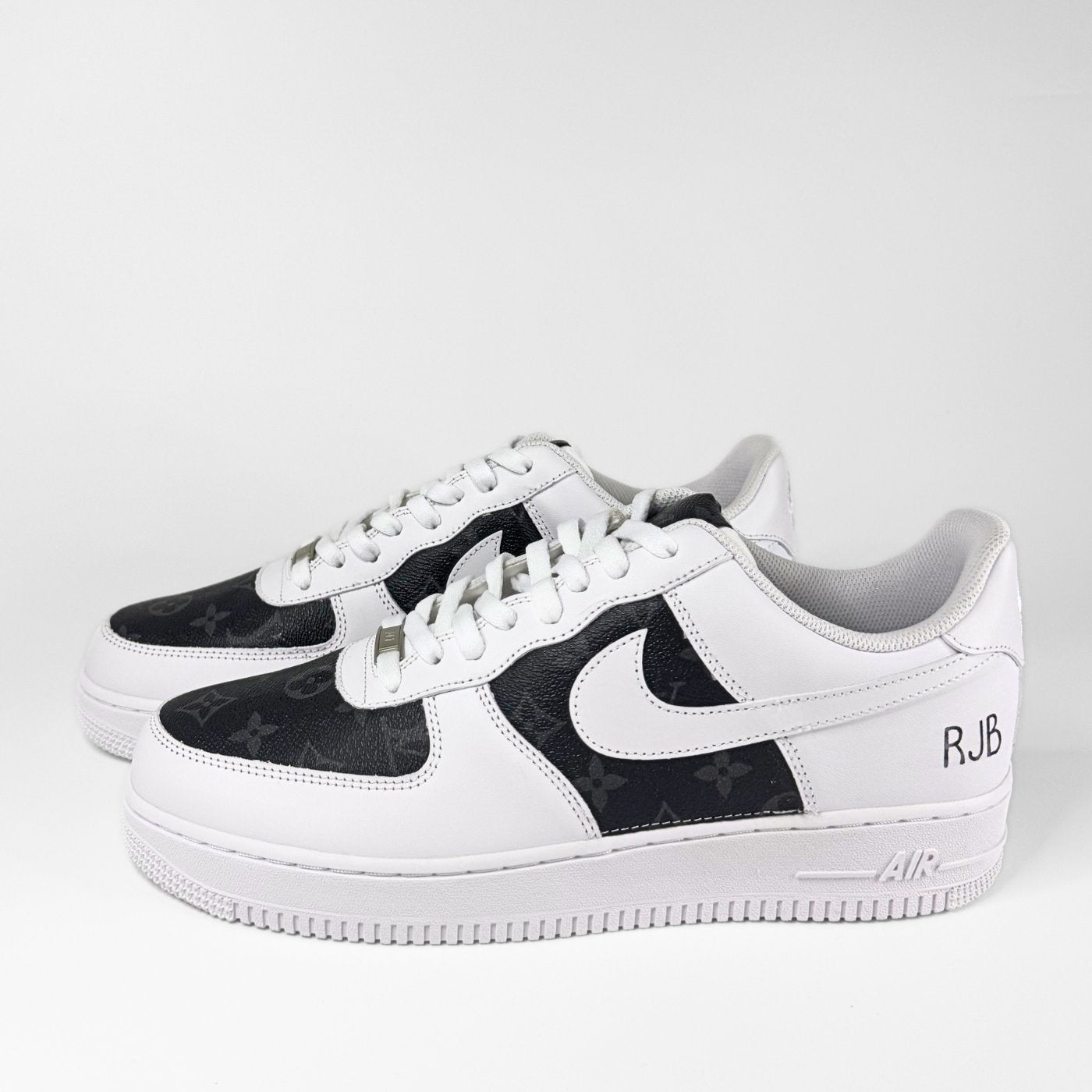 Black Monogram LV Air Force 1