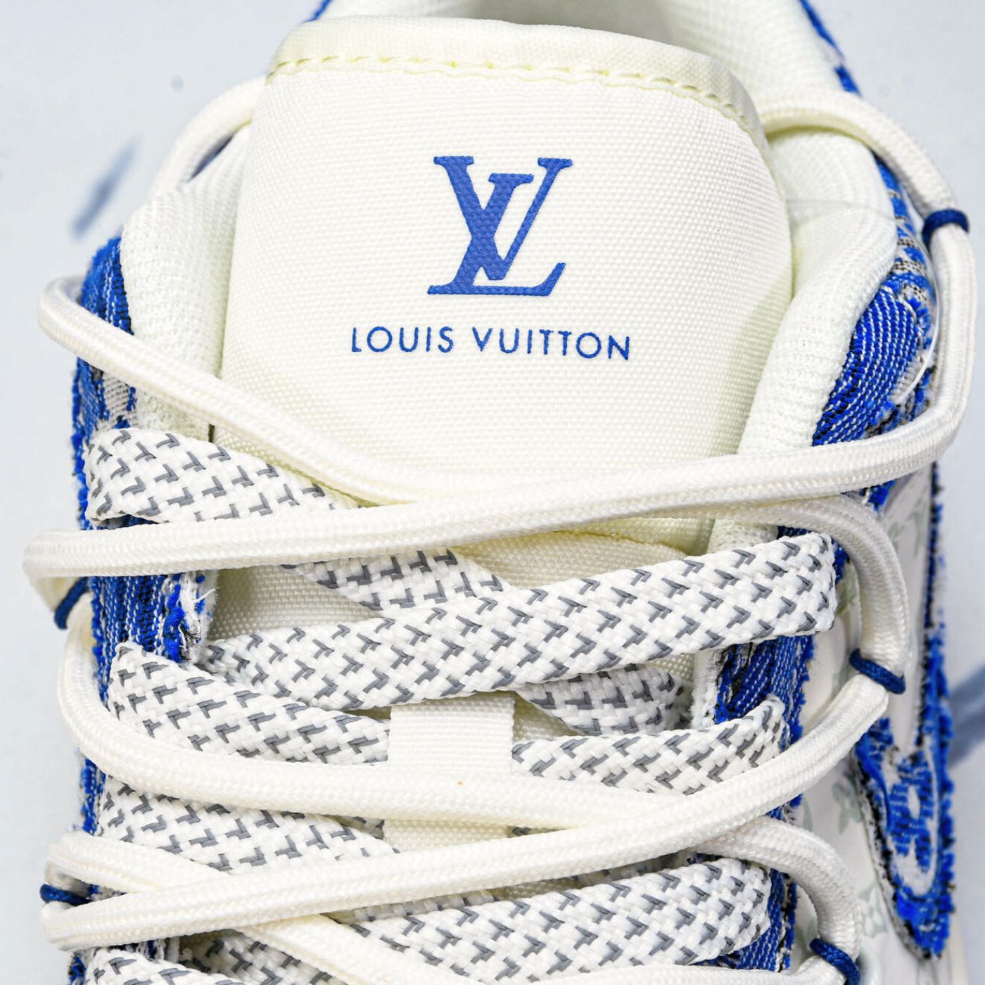 Indigo Stitch LV Air Jordan 1