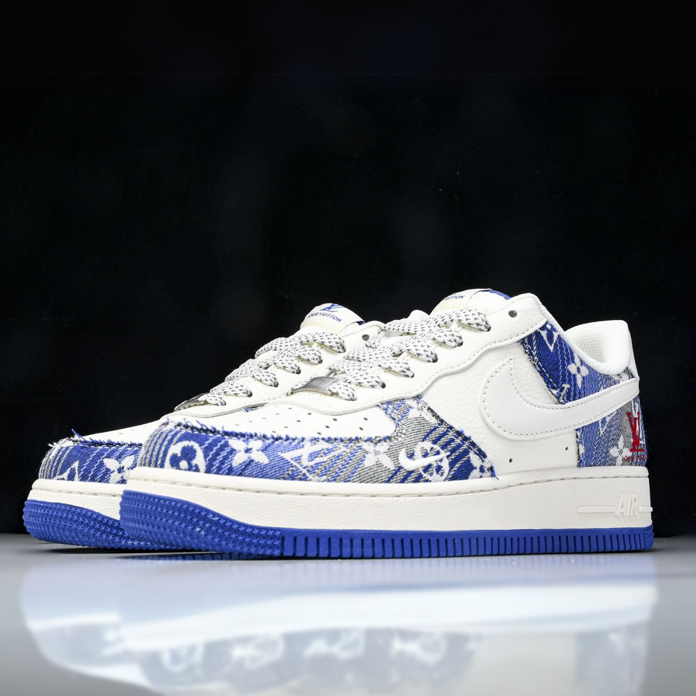Indigo Stitch LV Air Force 1