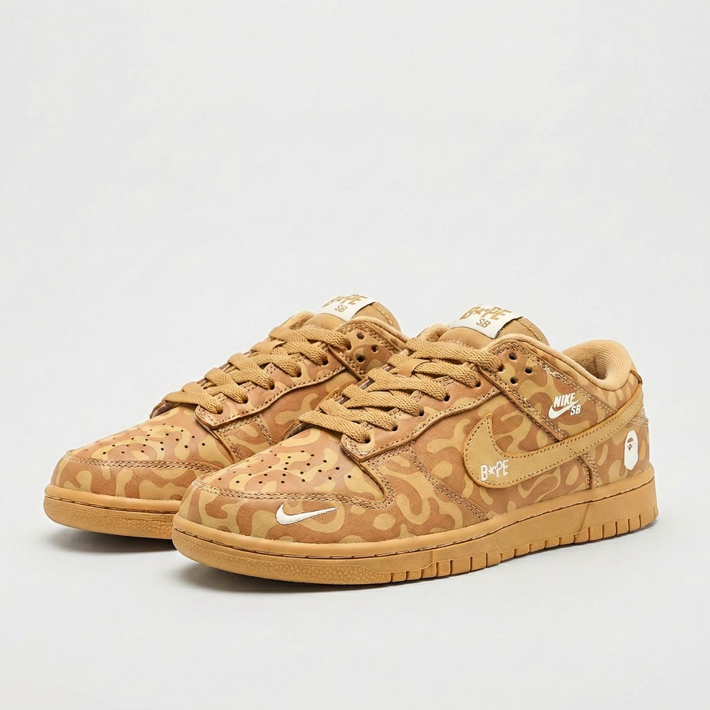 Desert Bape Dunks Low