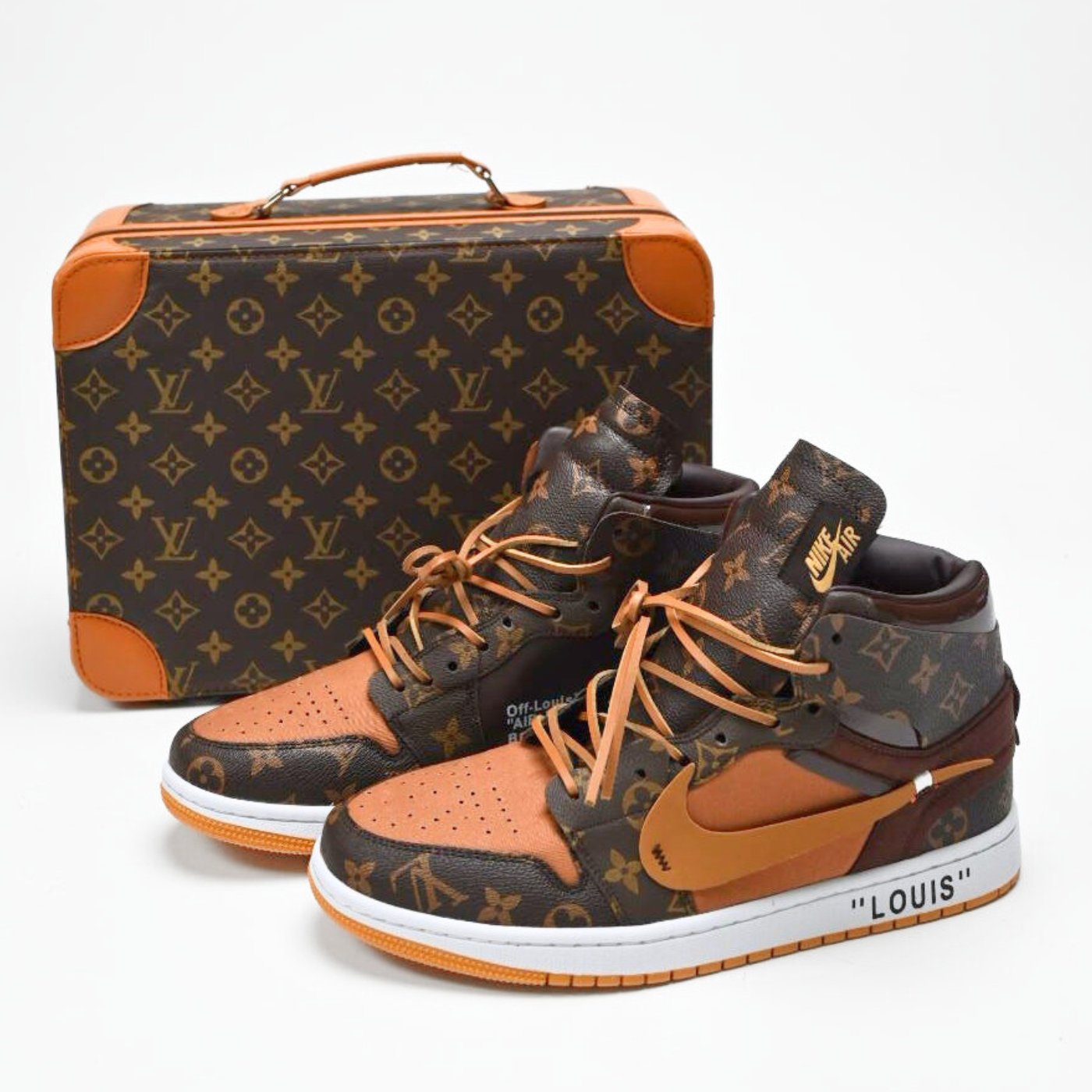 Off-Louis LV Air Jordan 1