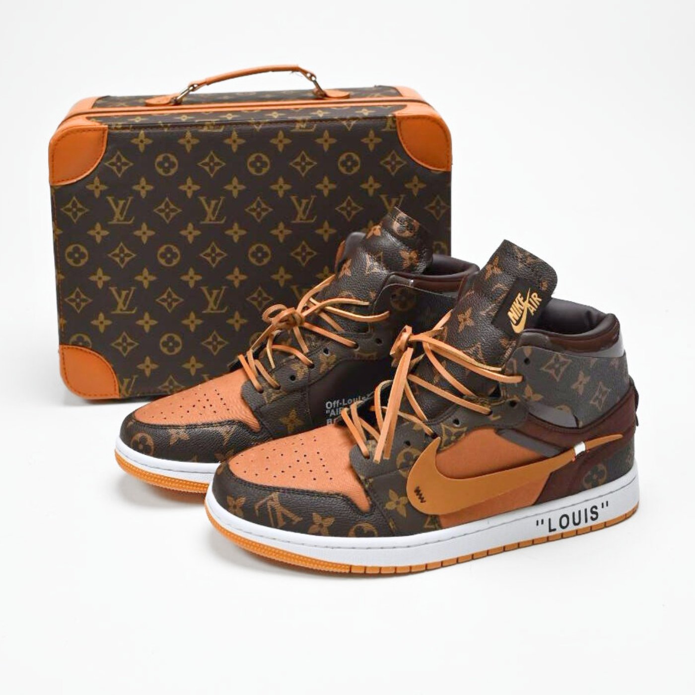 Off-Louis LV Air Jordan 1