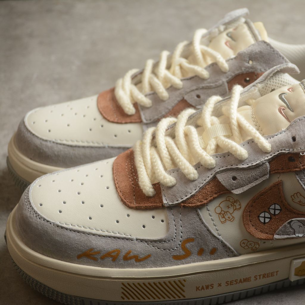 KAWS x Sesame Street Air Force 1