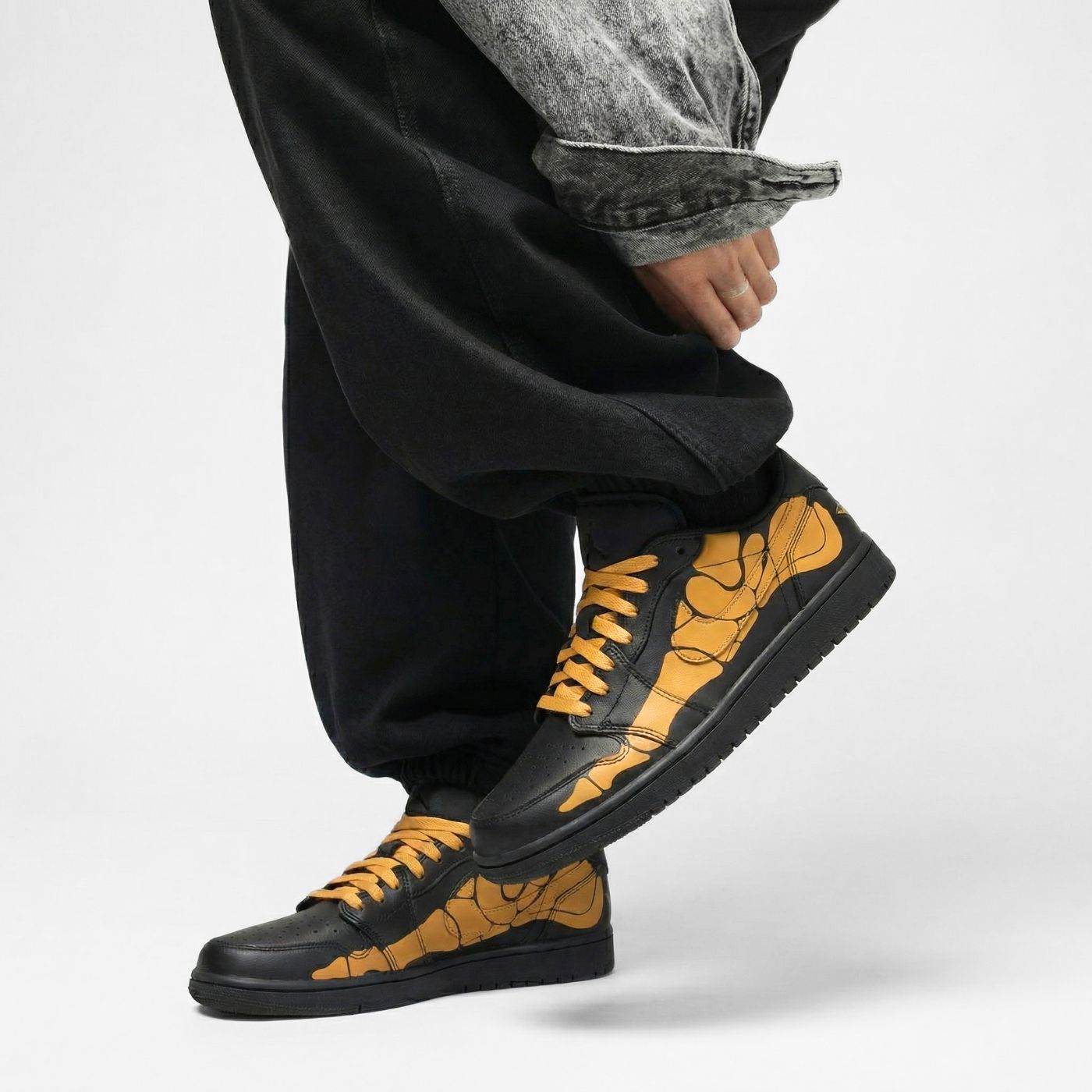 Gold Bones Jordan 1
