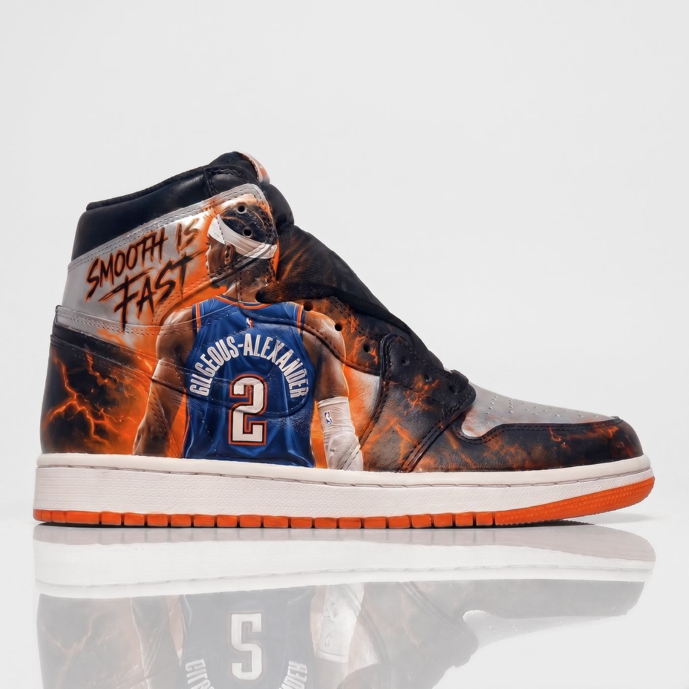 "SGA" NBA Custom Jordan 1 High