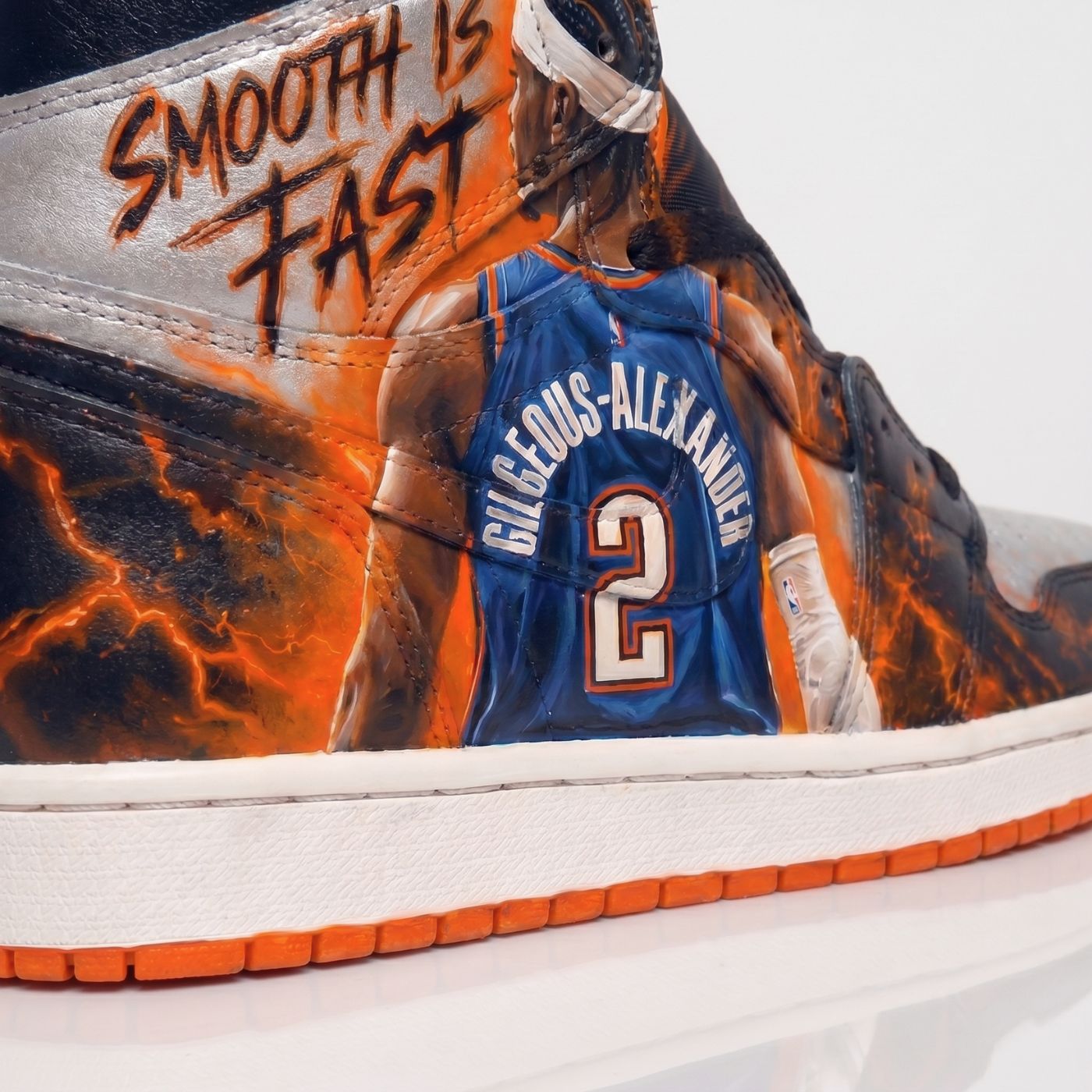 "SGA" NBA Custom Jordan 1 High