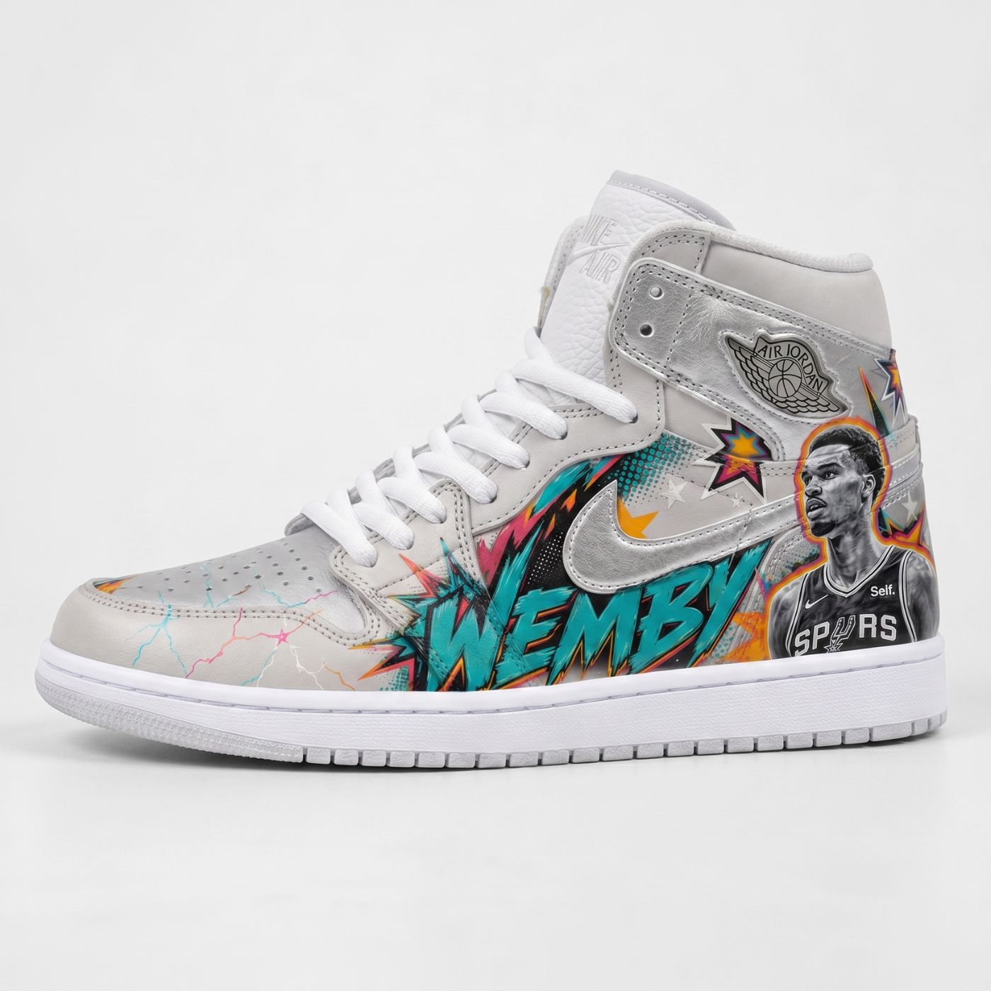 "Wemby" NBA Custom Jordan 1 High