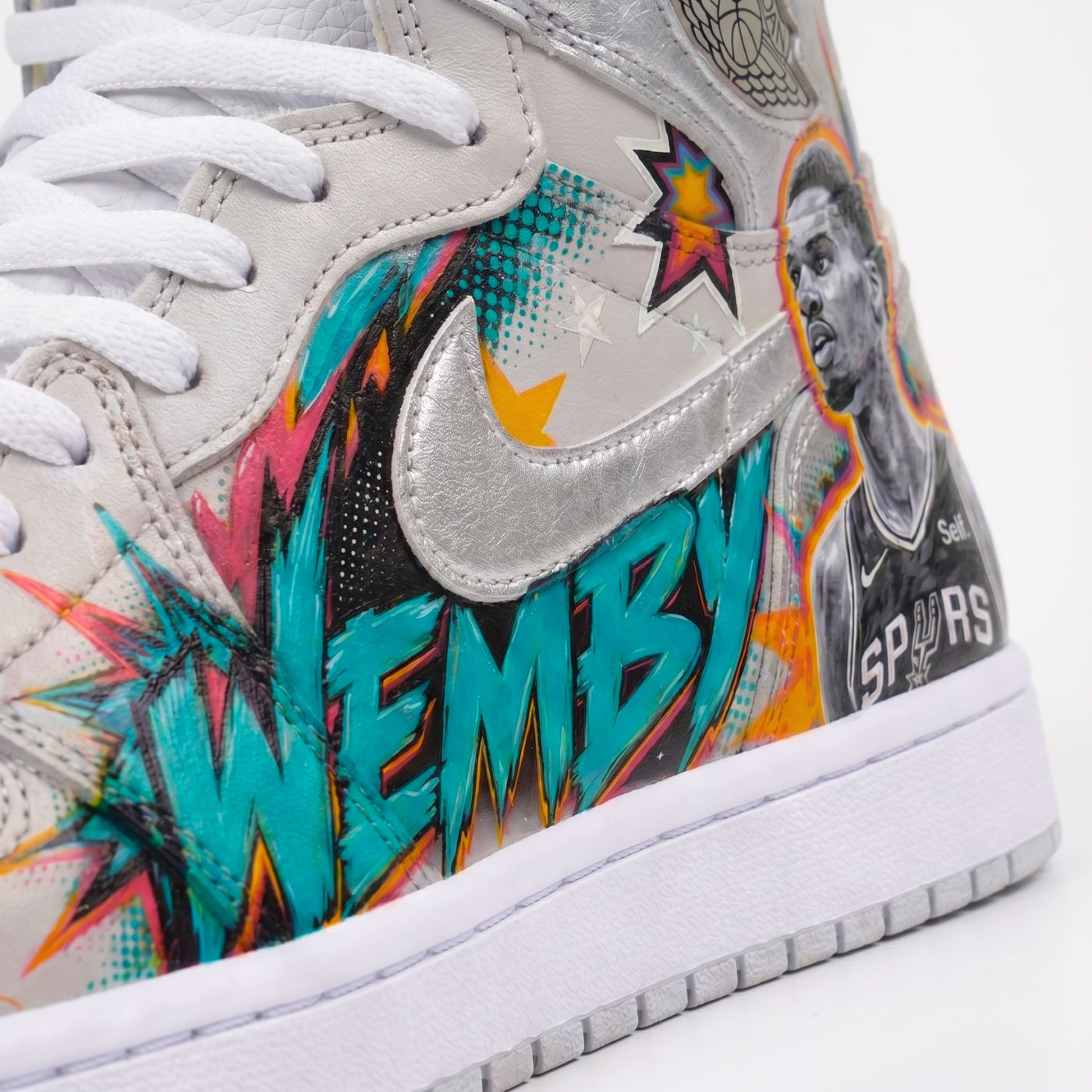 "Wemby" NBA Custom Jordan 1 High