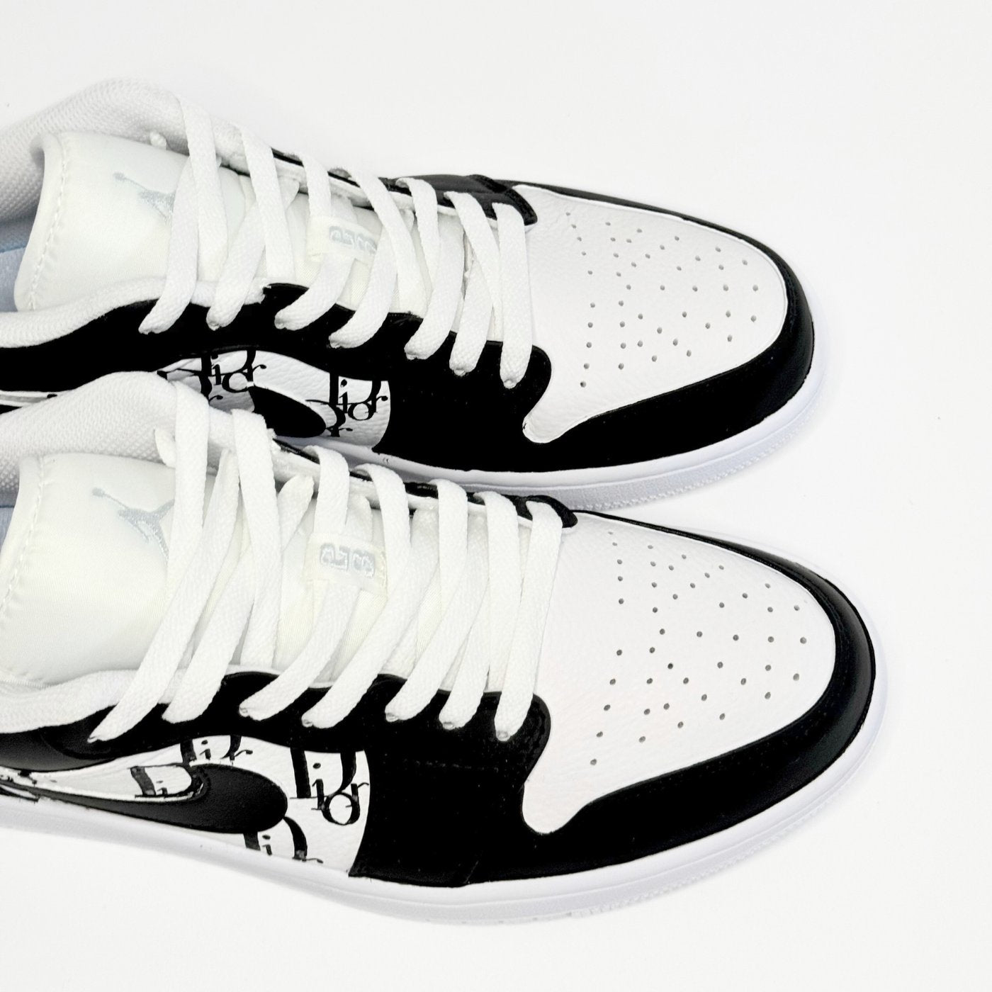 Black Dior Jordan 1 Low