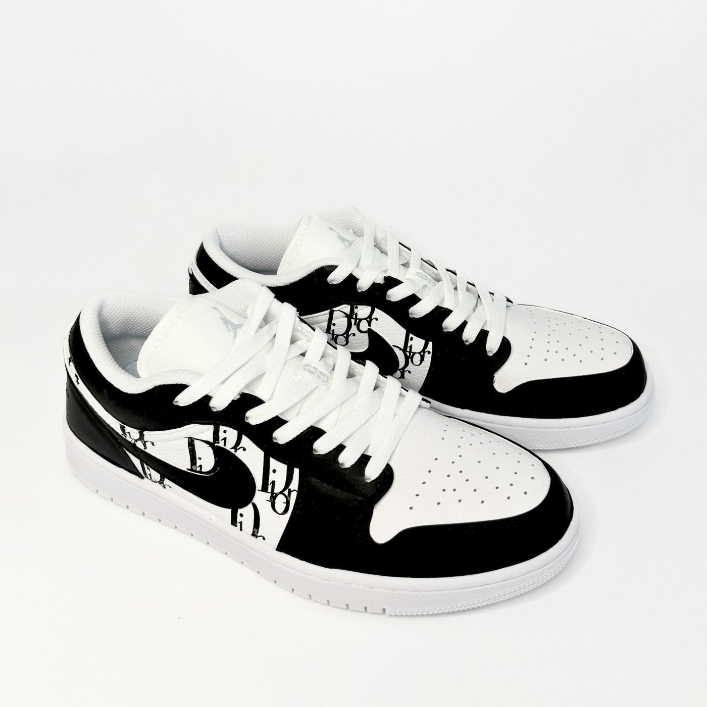 Black Dior Jordan 1 Low