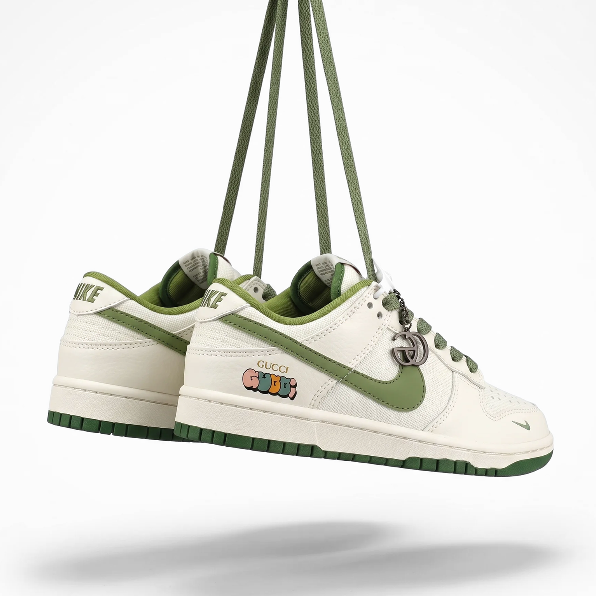 Olive Gucci Dunks