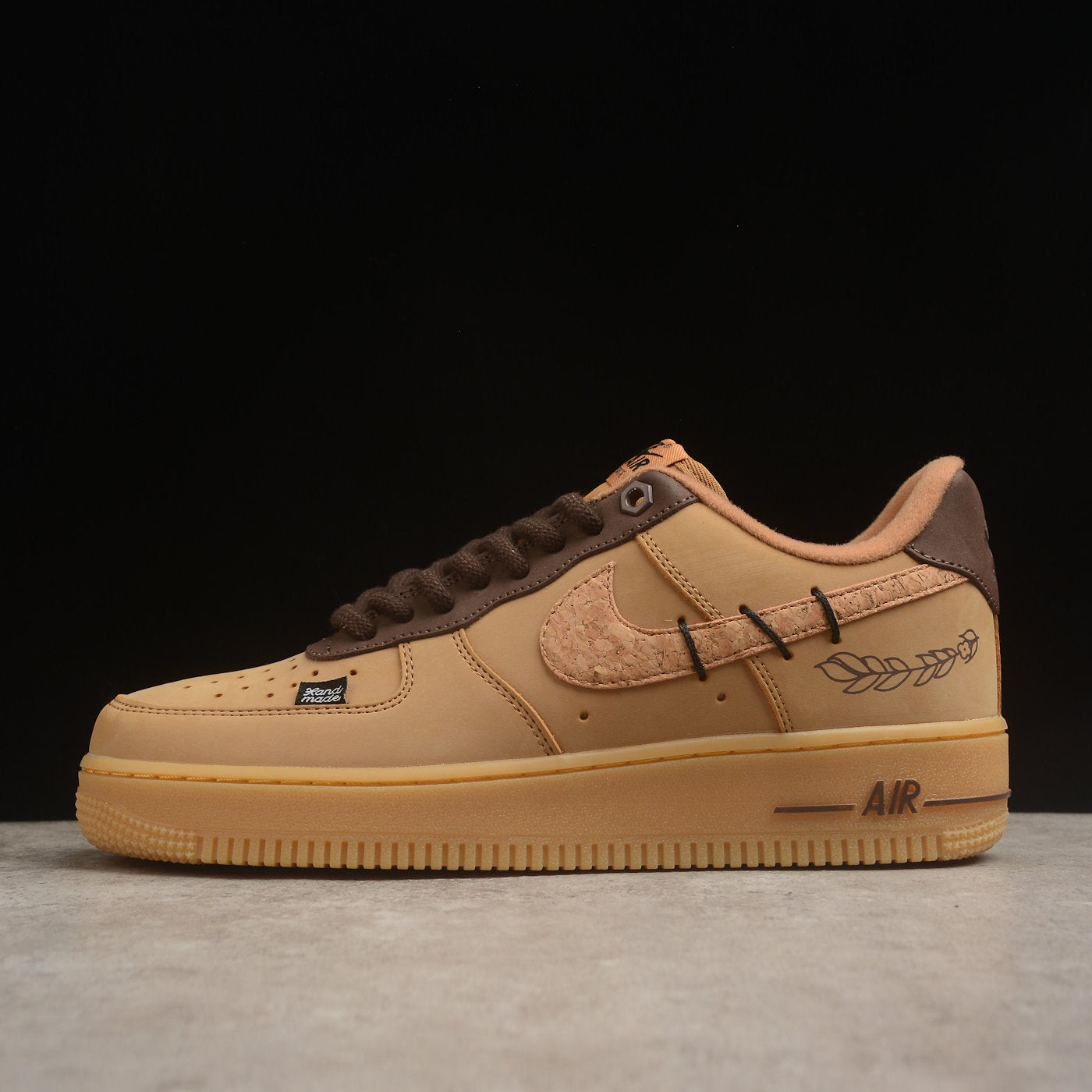 Natural Cork Air Force 1