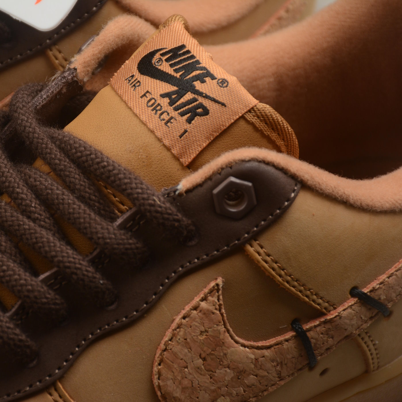 Natural Cork Air Force 1