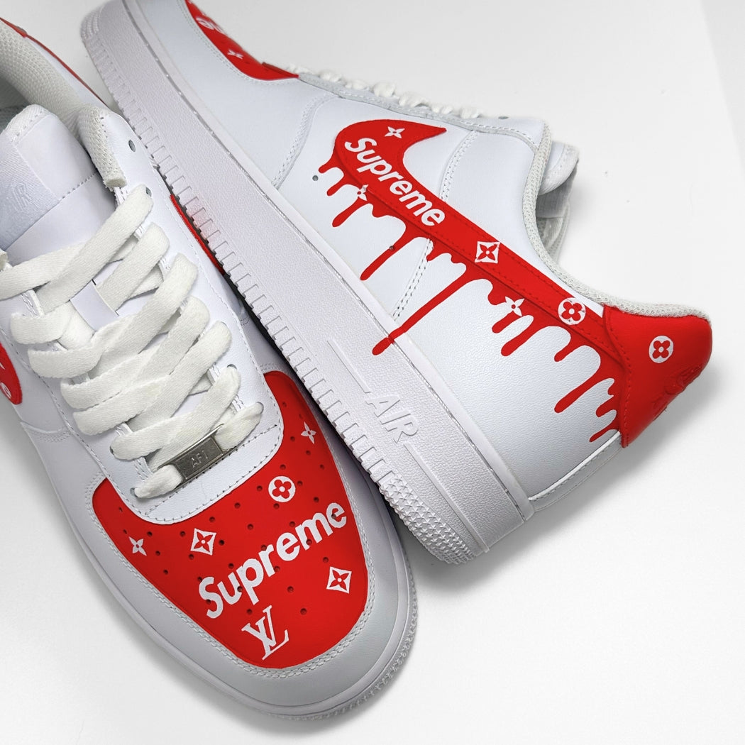 Supreme LV Drip Air Force 1