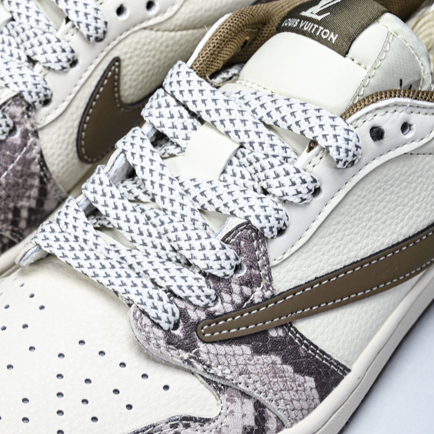 Desert Python LV Air Jordan 1