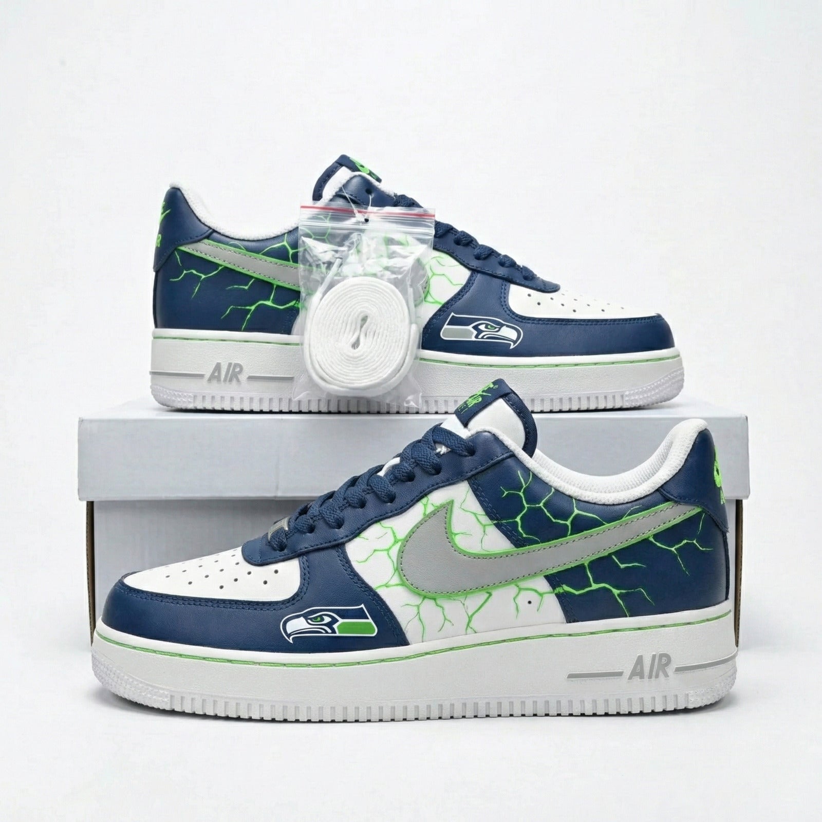 Seahawks LX Custom Air Force 1