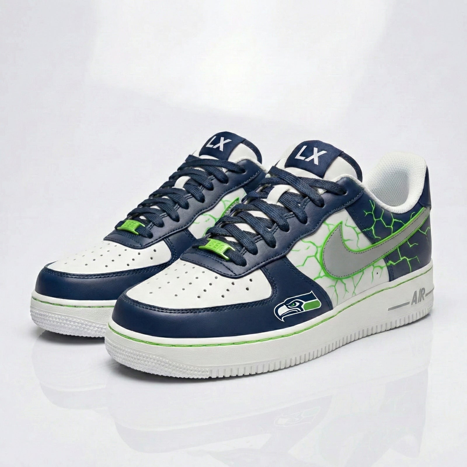 Seahawks LX Custom Air Force 1