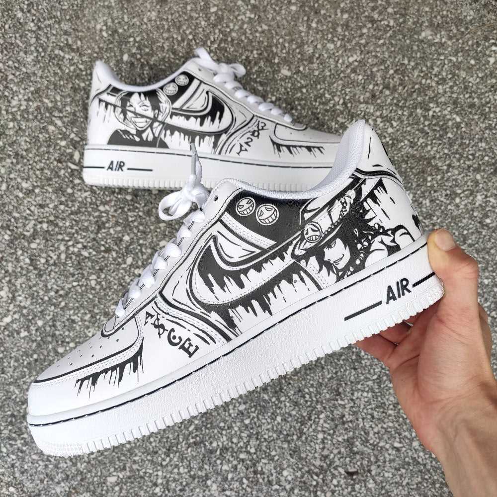 Iconic 'Kaws' Air Force 1 Drippy Custom