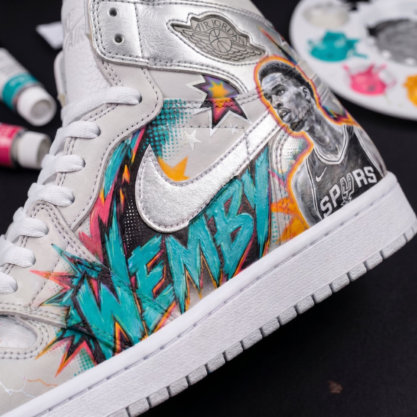 "Wemby" NBA Custom Jordan 1 High