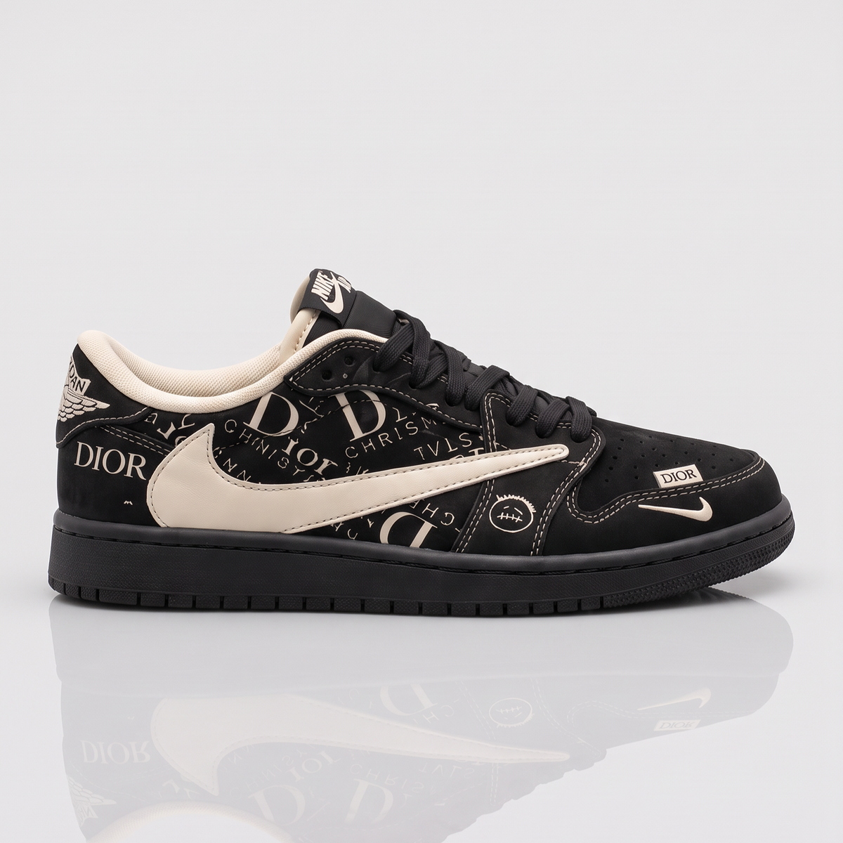 Atelier Noir Dior Air Jordan 1 Low