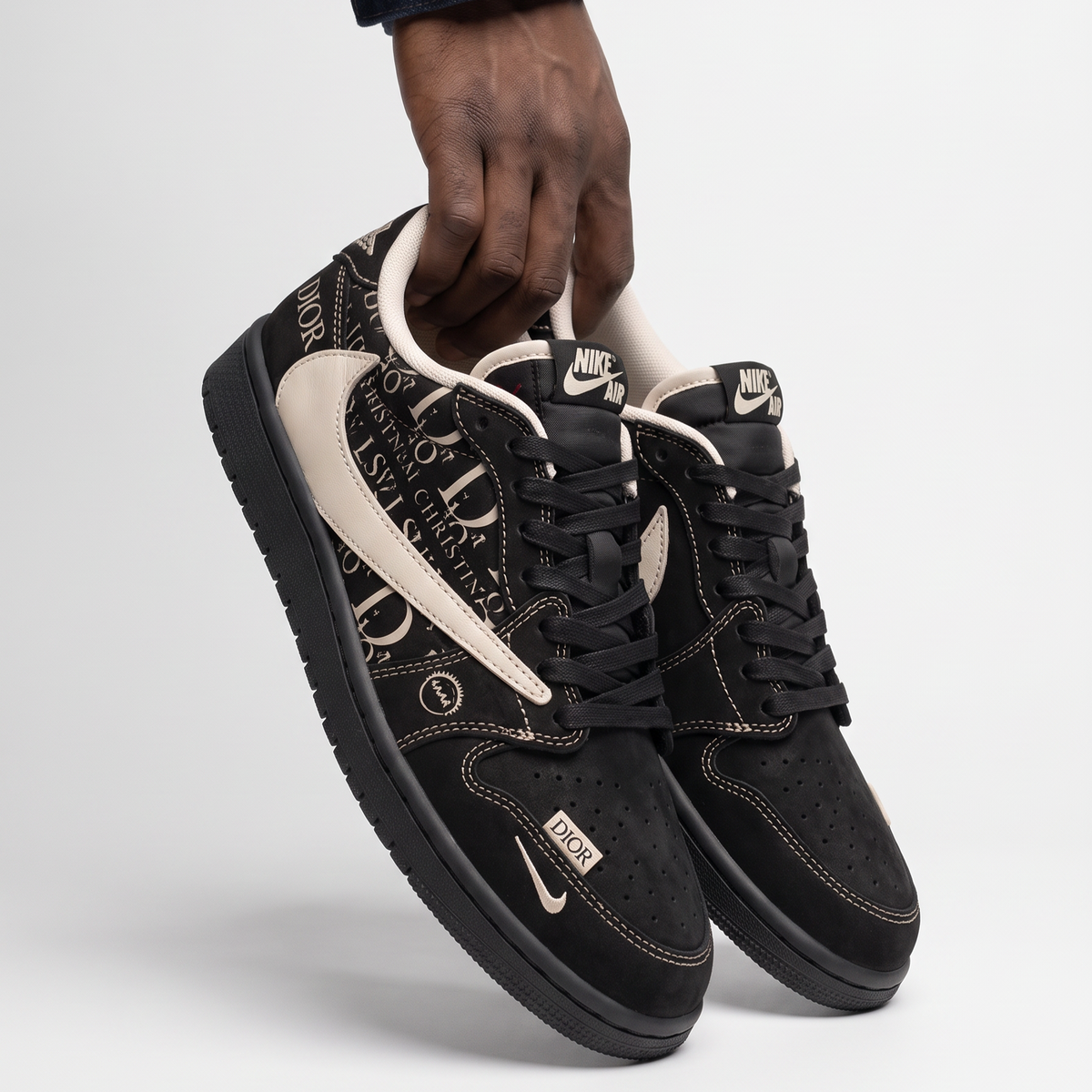 Atelier Noir Dior Air Jordan 1 Low