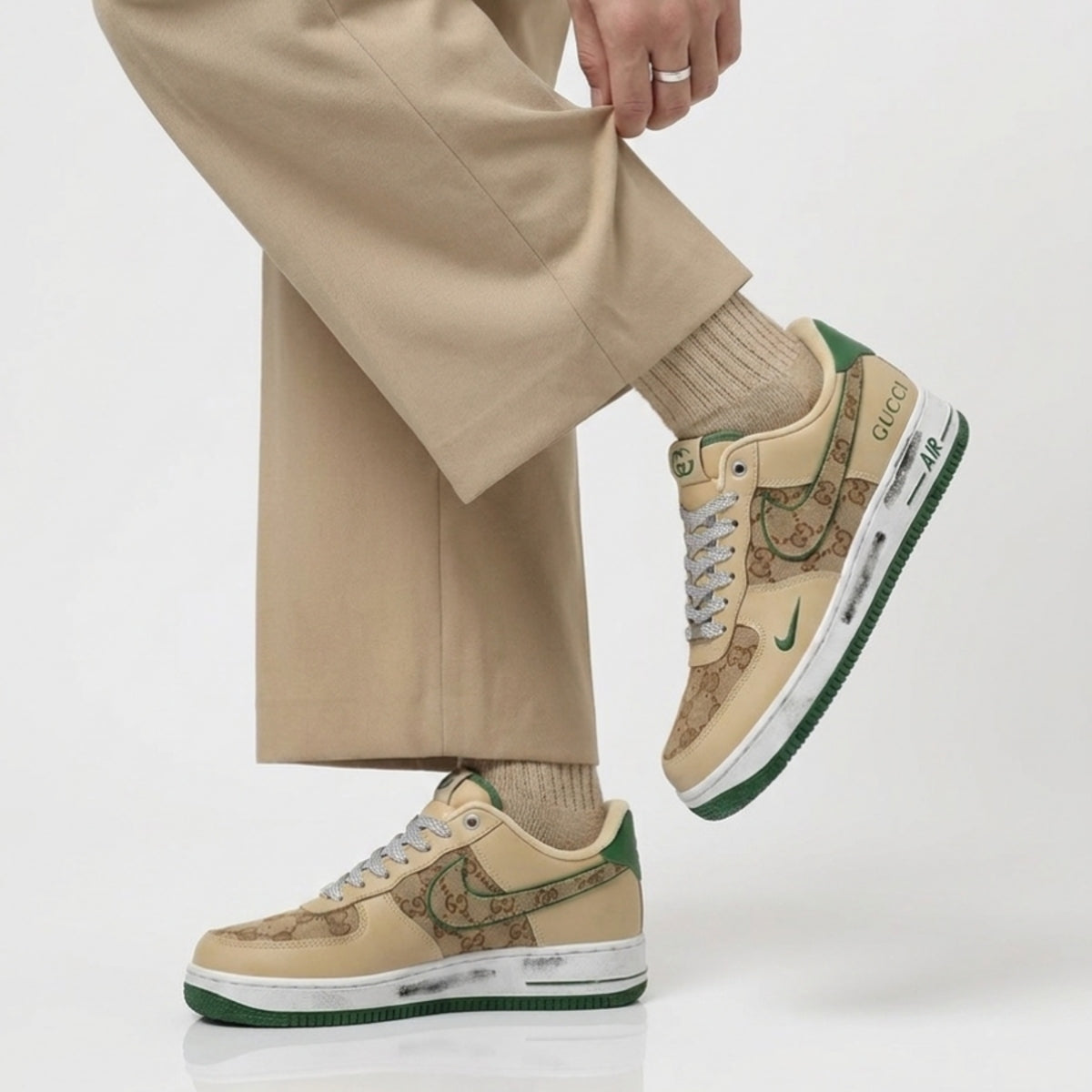Sand Gucci Air Force 1