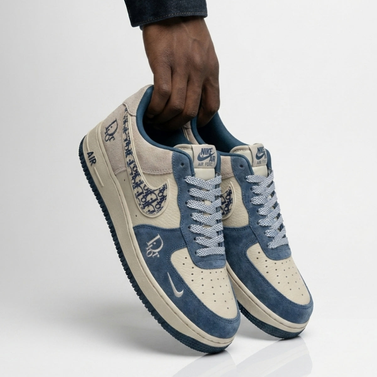 Blue Dior Air Force 1