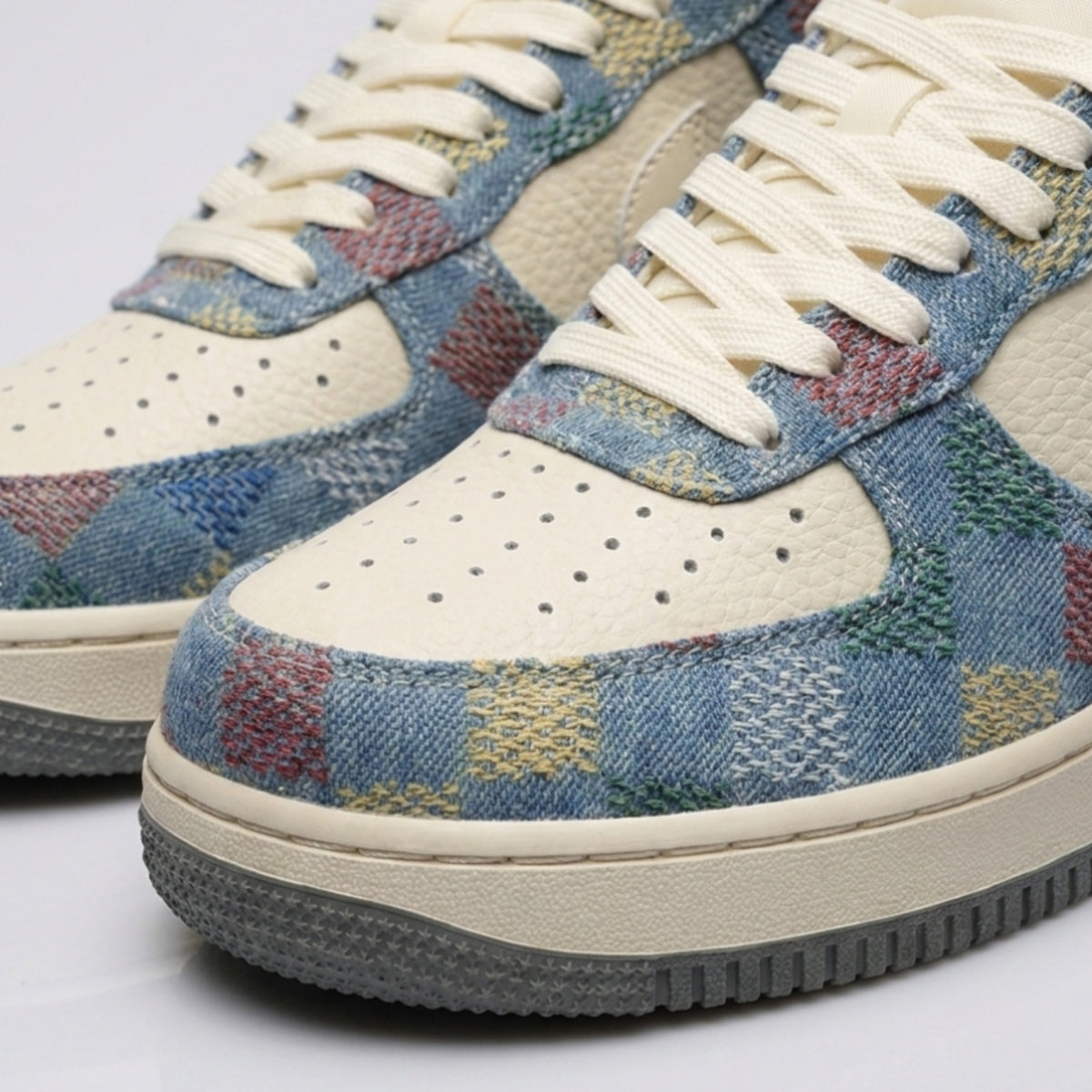 Sky Blue LV Air Force 1