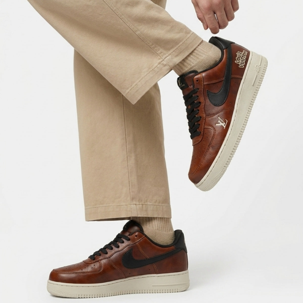 Cognac LV Air Force 1
