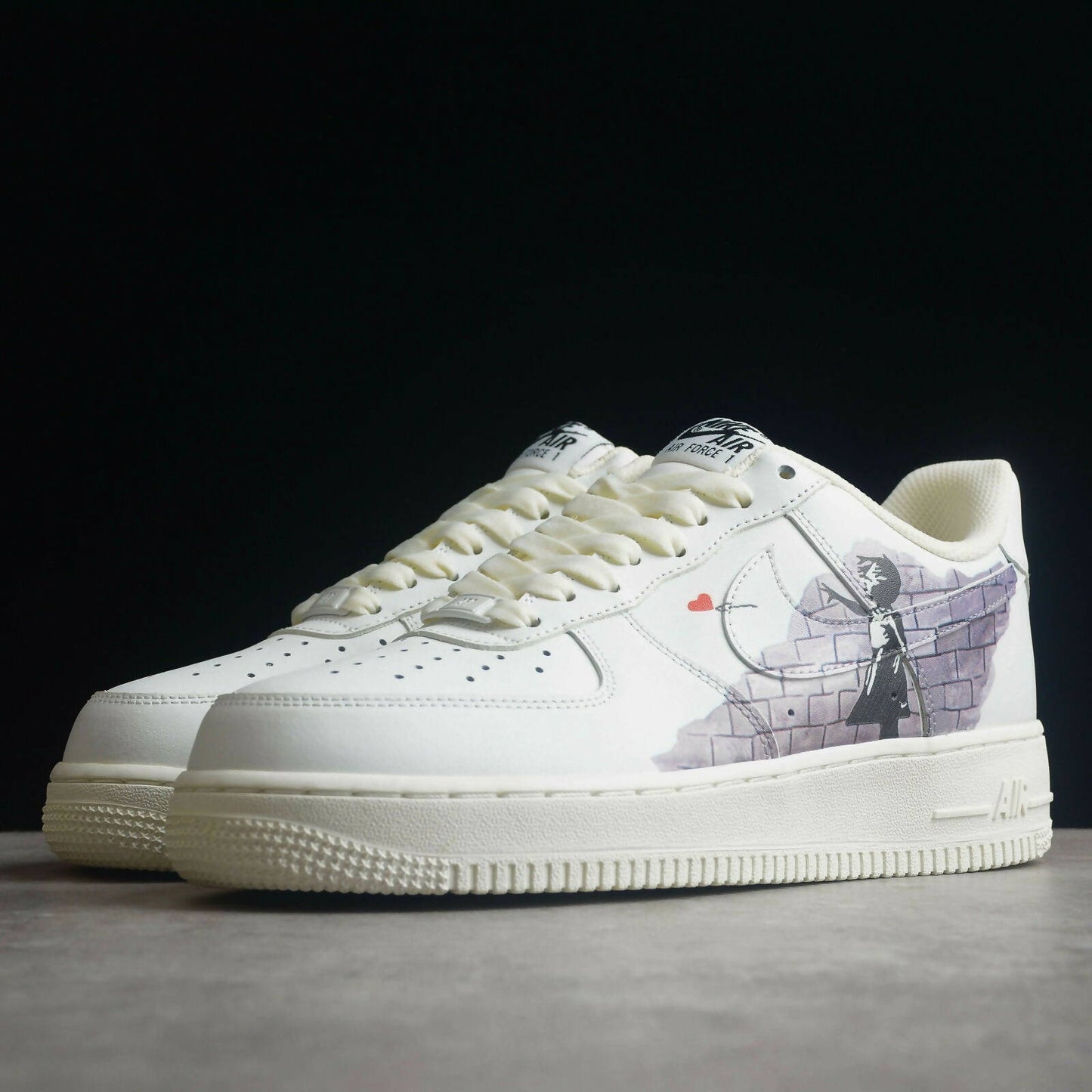 "Balloon Girl" by Banksy x Air Force 1