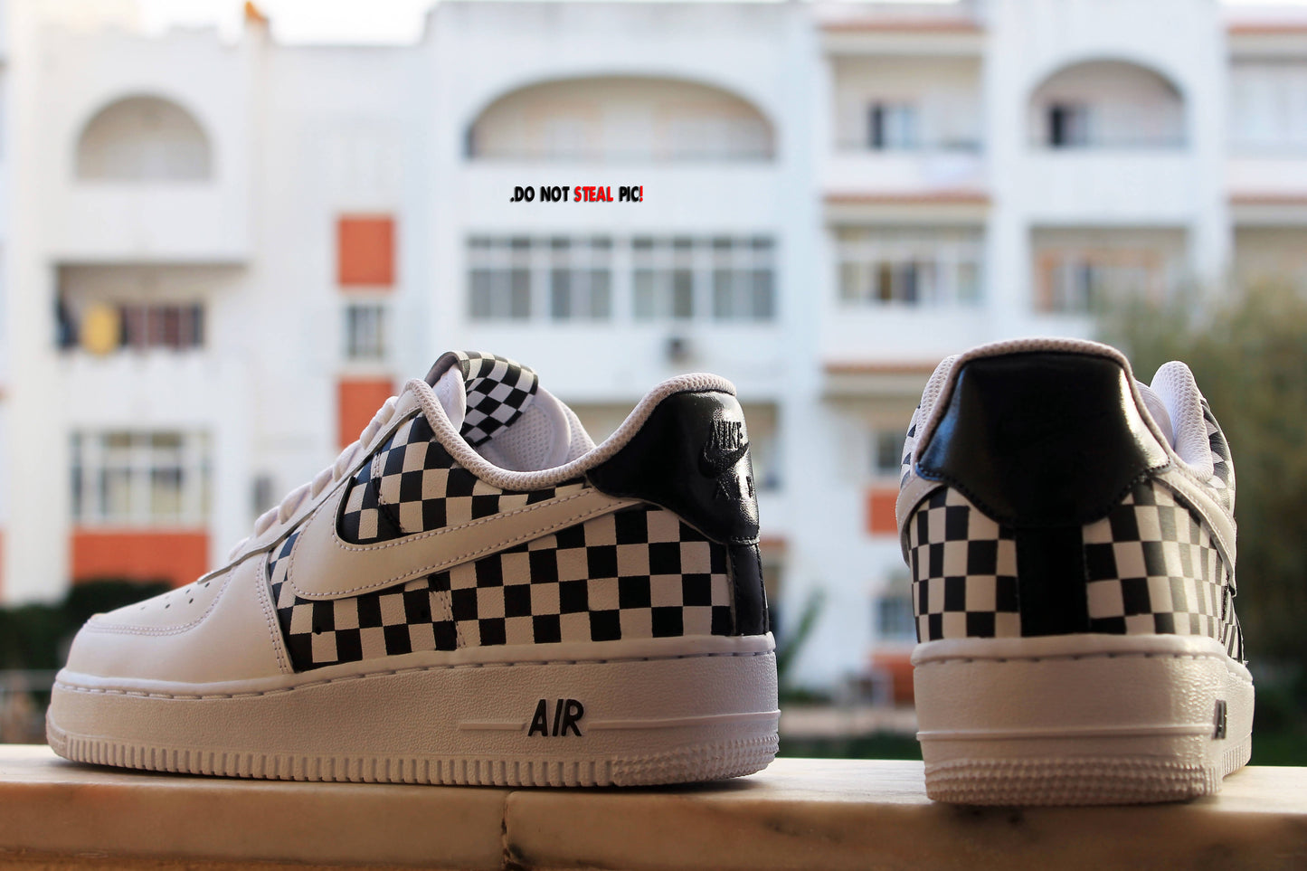 'Black Checkers' Air Force 1