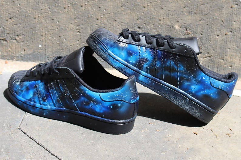 'Dark Galaxy' Adidas Superstar