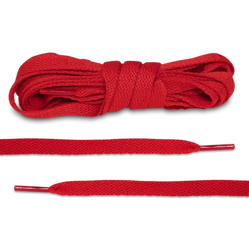 Solid Color Flat Custom Shoe Laces