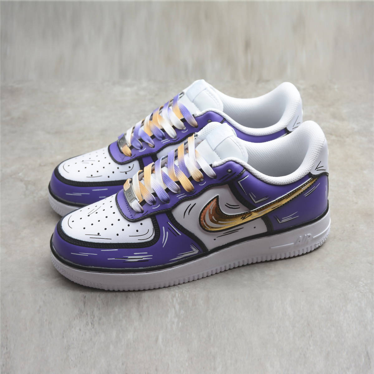 'Sketch Outline' Air Force 1 from Drippy Custom