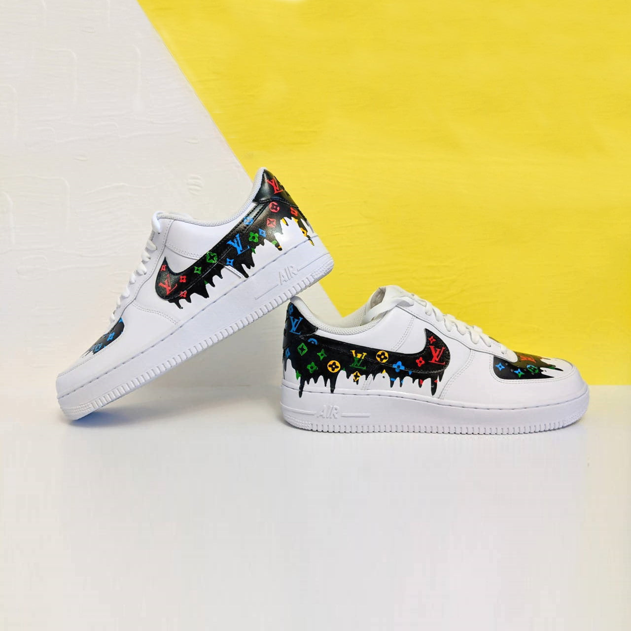 'LV Arcade Drip' Air Force 1