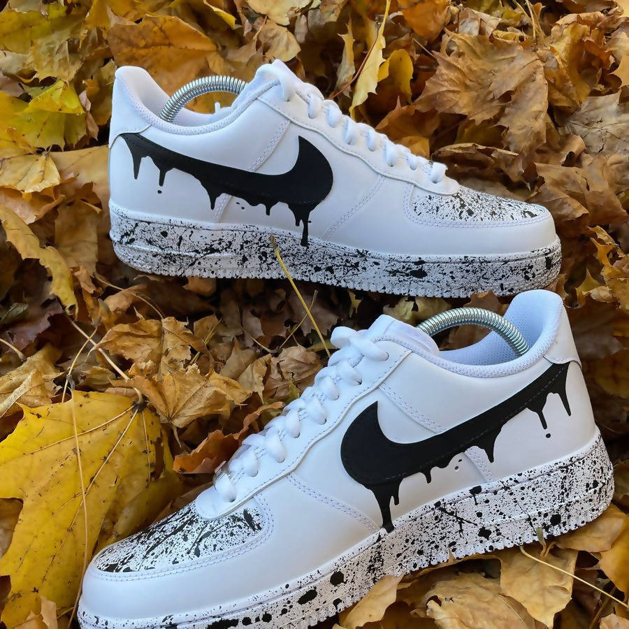 'Black Drip' Air Force 1