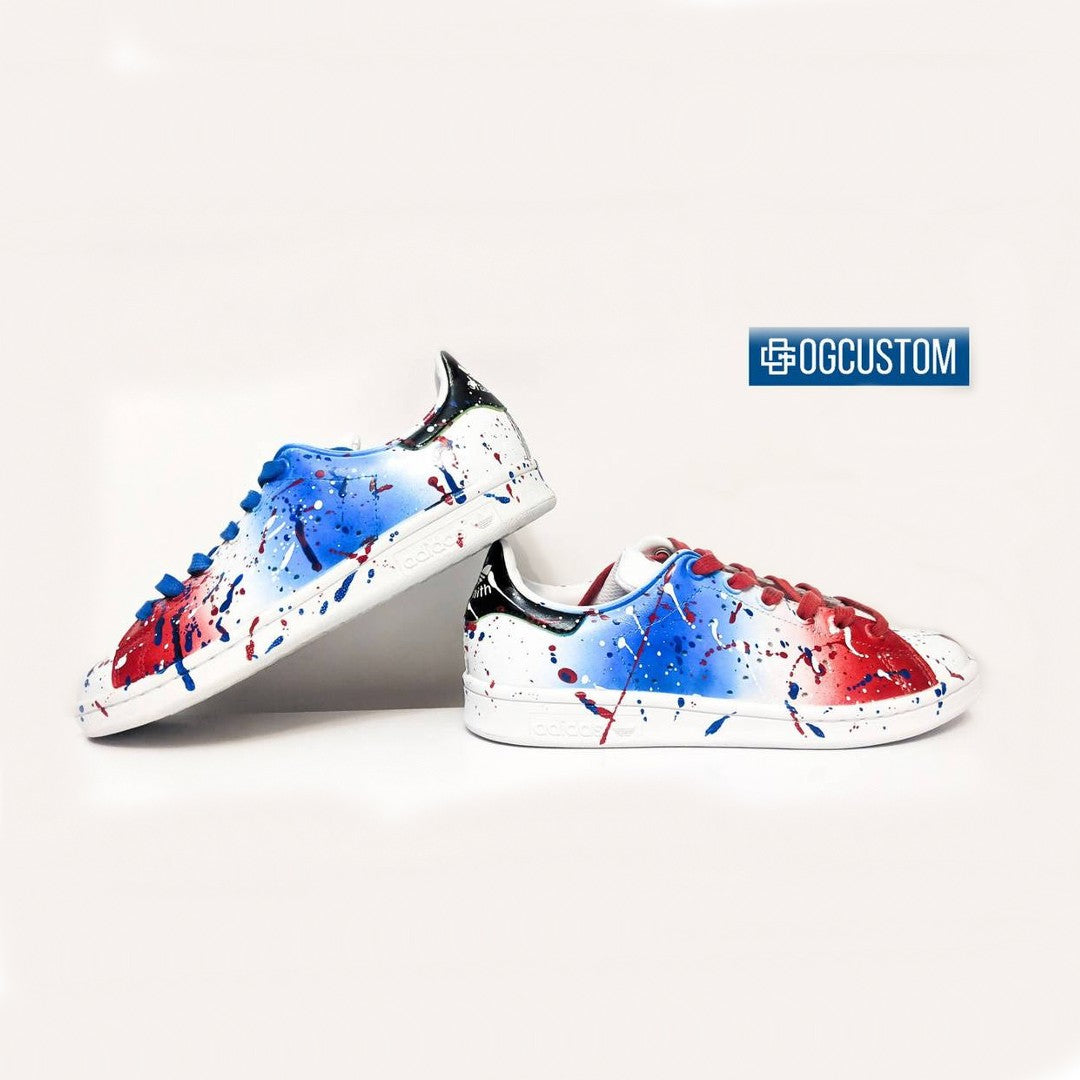 'France Color Splash' Adidas Stan Smith