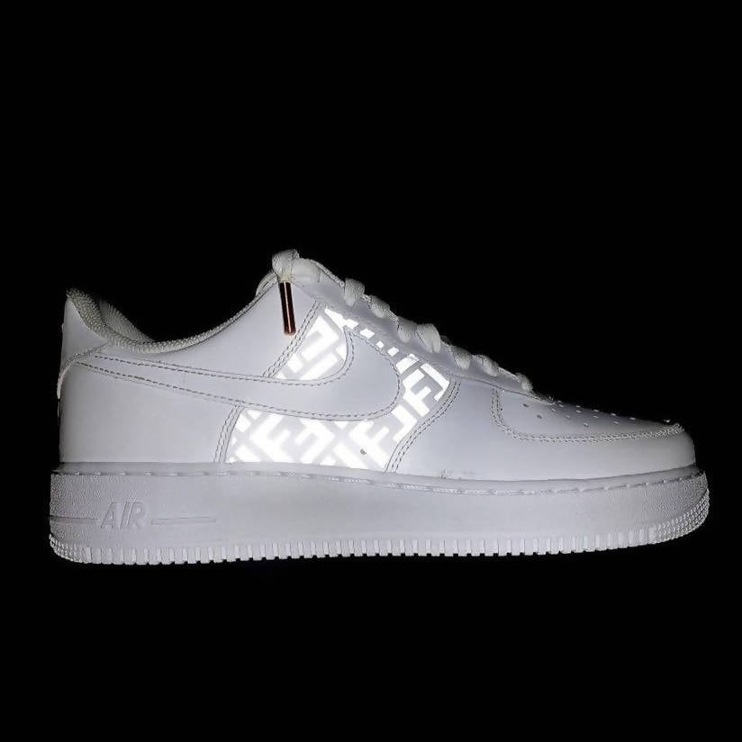 'Fendi Inspired 3M Flash' Air Force 1