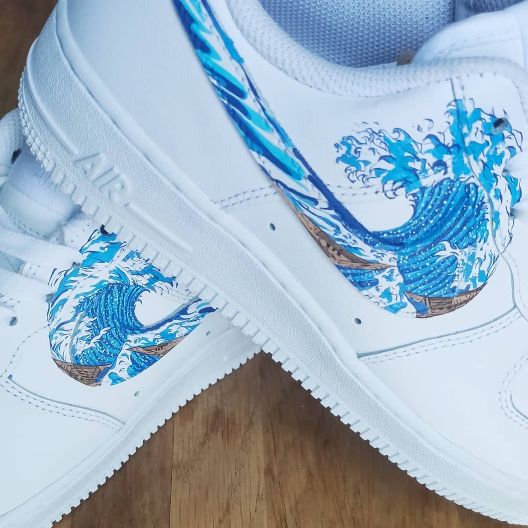 'Great Wave' Air Force 1