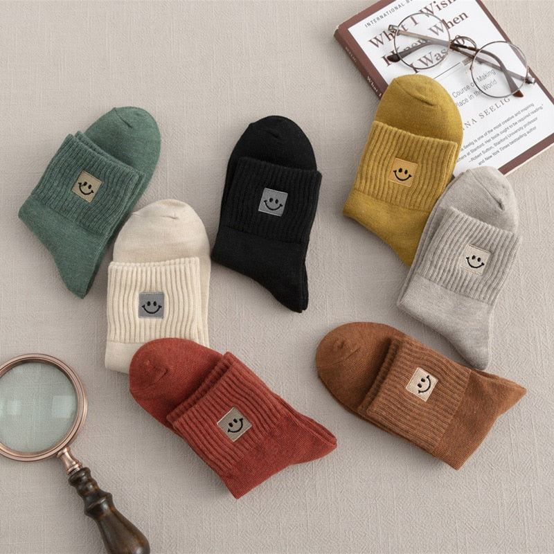 Cotton Smile Socks