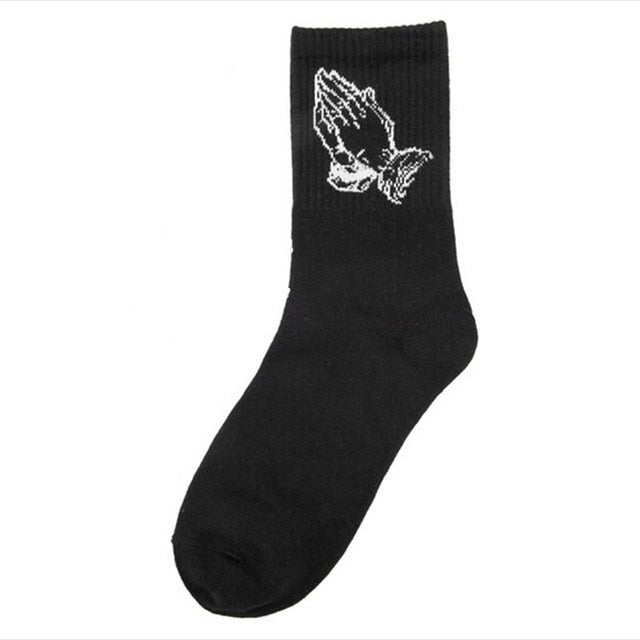 Drake Praying Hands Socks