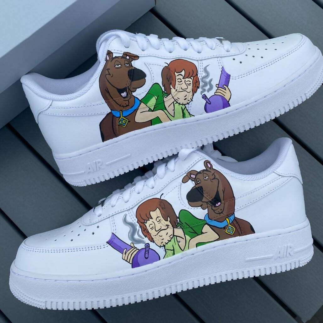 custom scooby doo air force 1