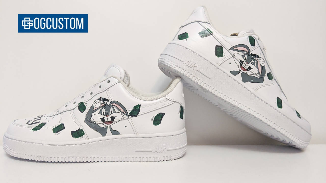 'Bugs Bunny Money' Air Force 1