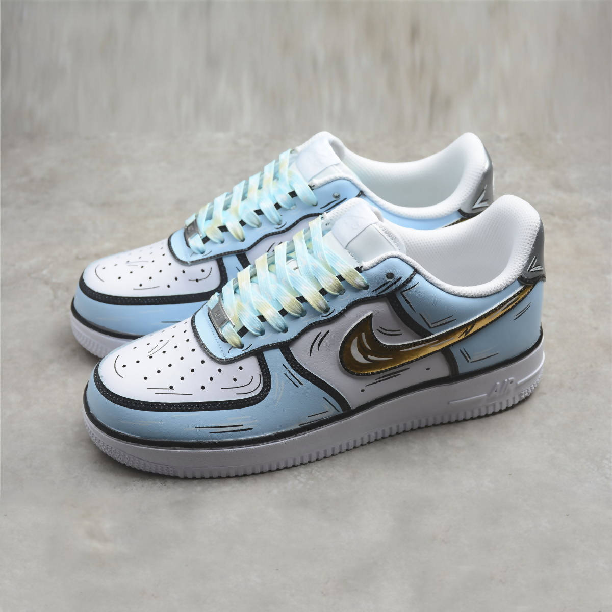 'Sketch Outline' Air Force 1 By Drippy Custom