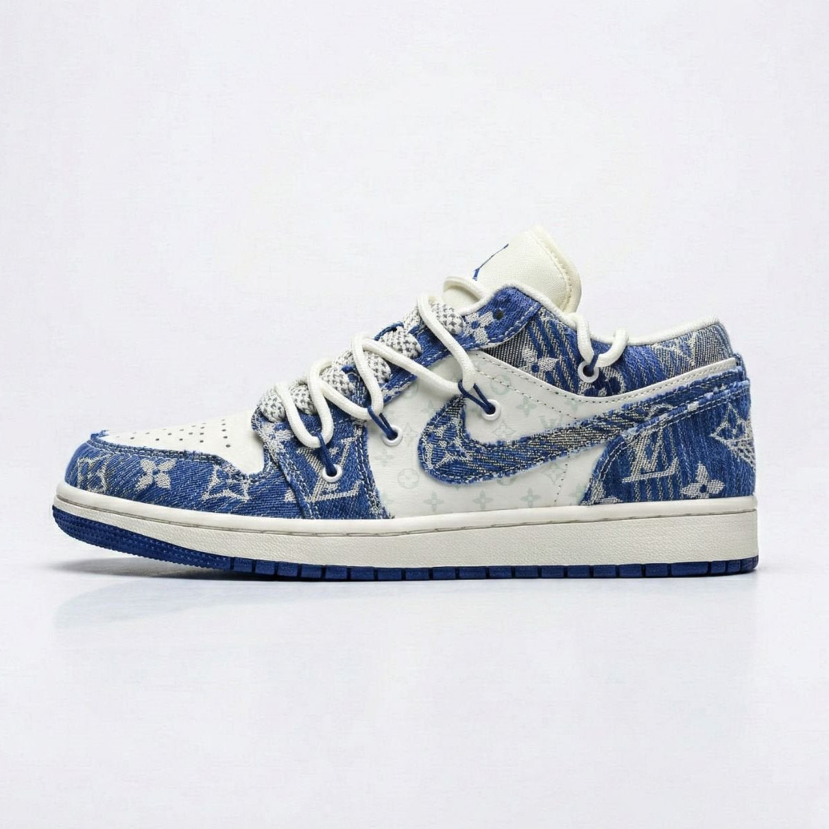 Indigo Stitch LV Air Jordan 1