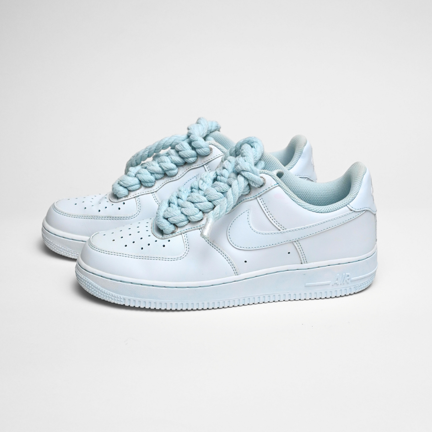 Dyed Blue Rope Air Force 1