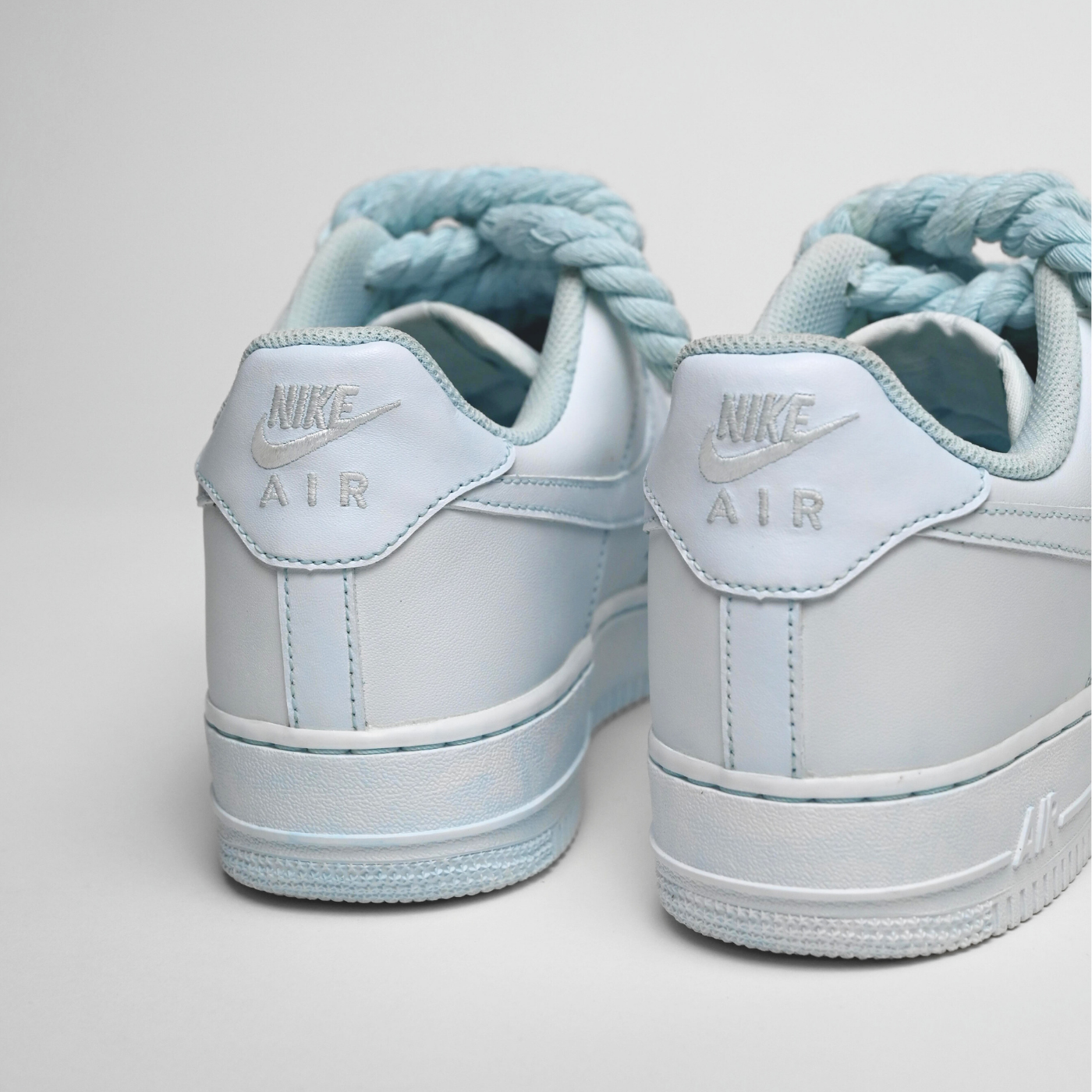 Dyed Blue Rope Air Force 1